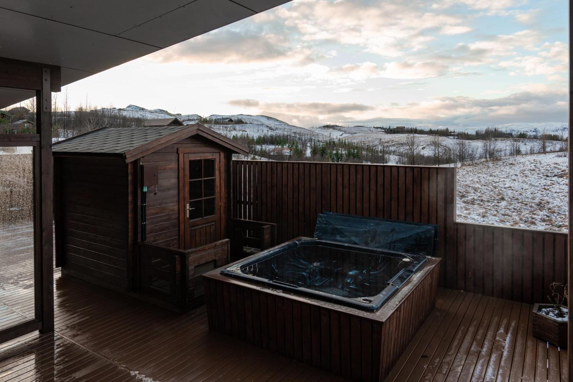 Golden Circle Villa - Hot Tub & Sauna Fludir Exterior photo